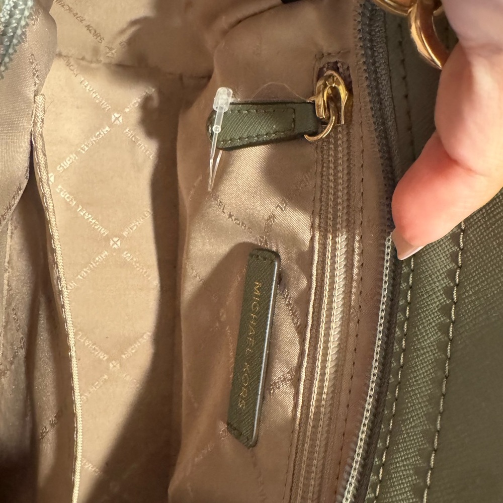 Michael Kors Olive Green Handbag